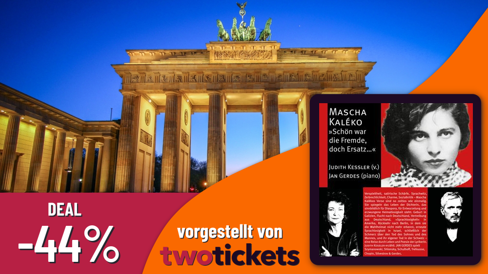 Lesungen in Berlin am 09.05.25: Mascha Kaléko