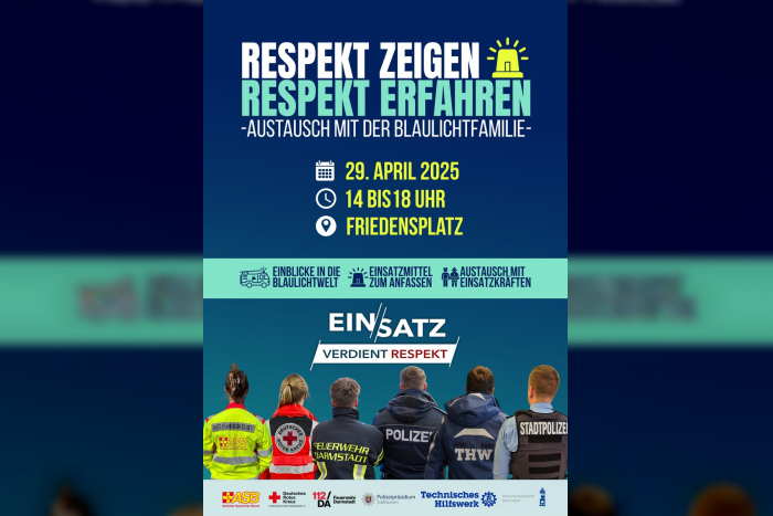 Darmstadt: Veranstaltung „Respekt zeigen – Respekt erfahren“