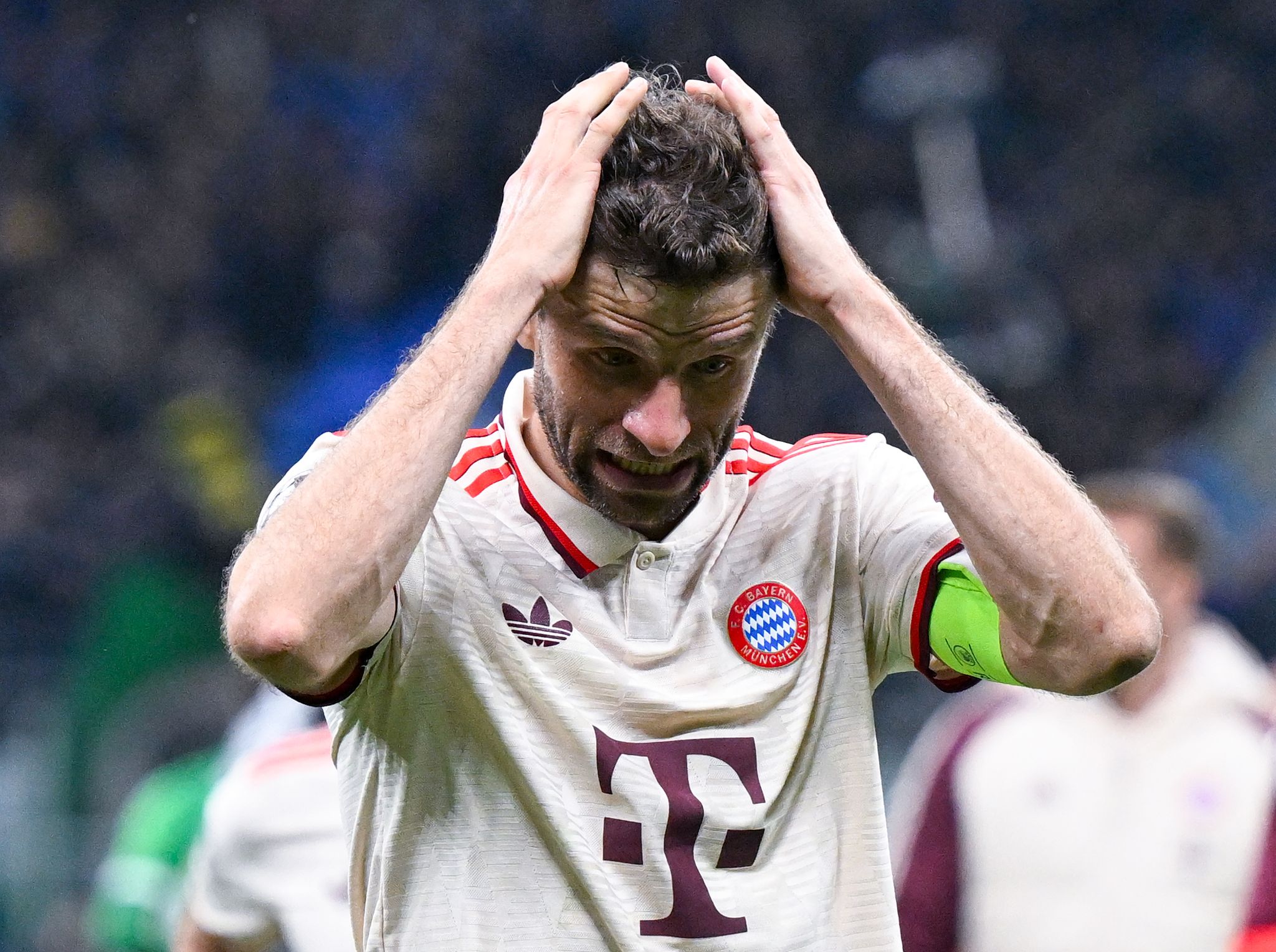 Thomas Müller verabschiedet sich nach Champions-League-Aus im Bayern-Trikot