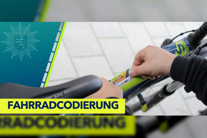 Fahrradcodieraktion in Hanau