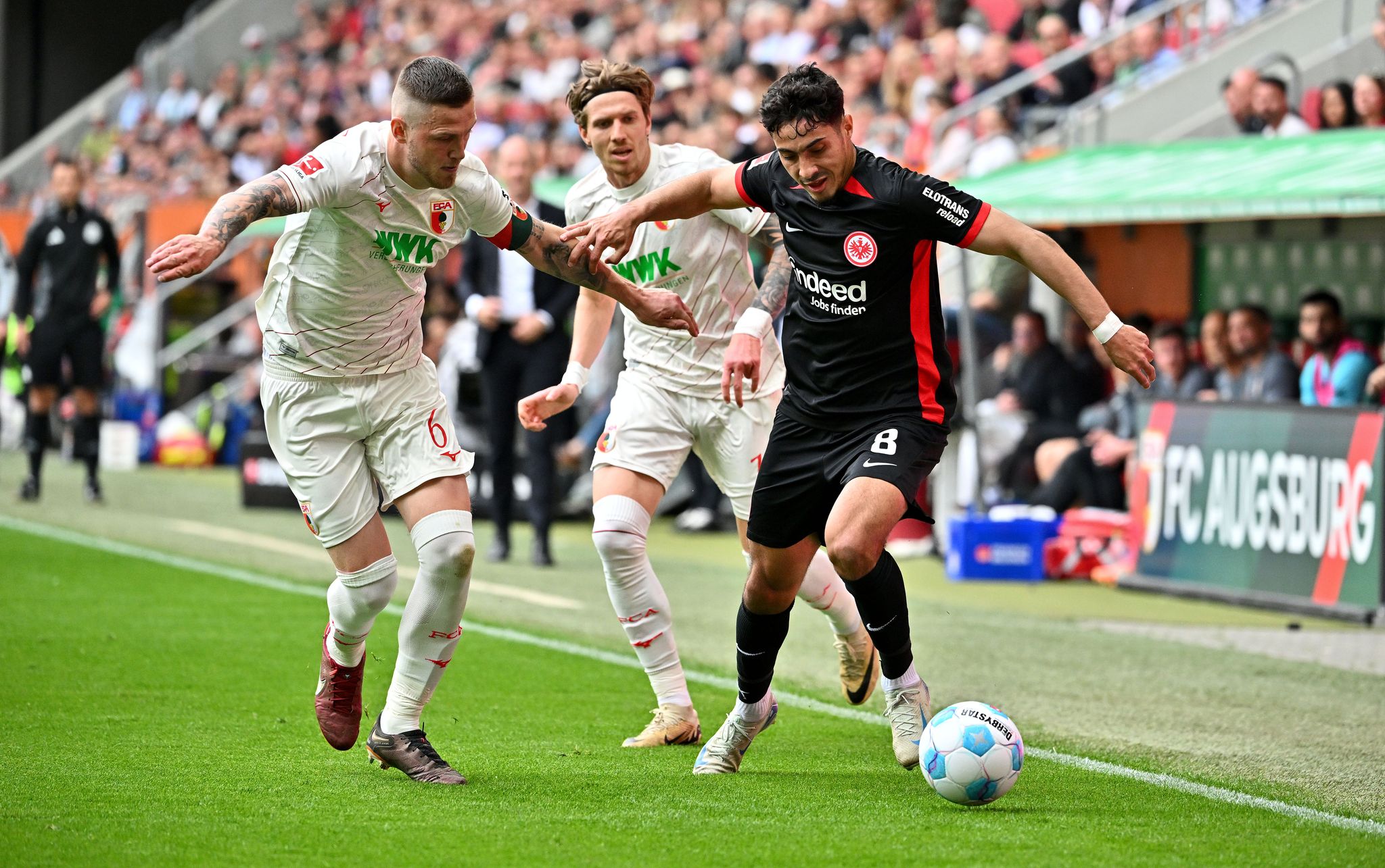 Eintracht Frankfurt erkämpft sich Punkt gegen Augsburg