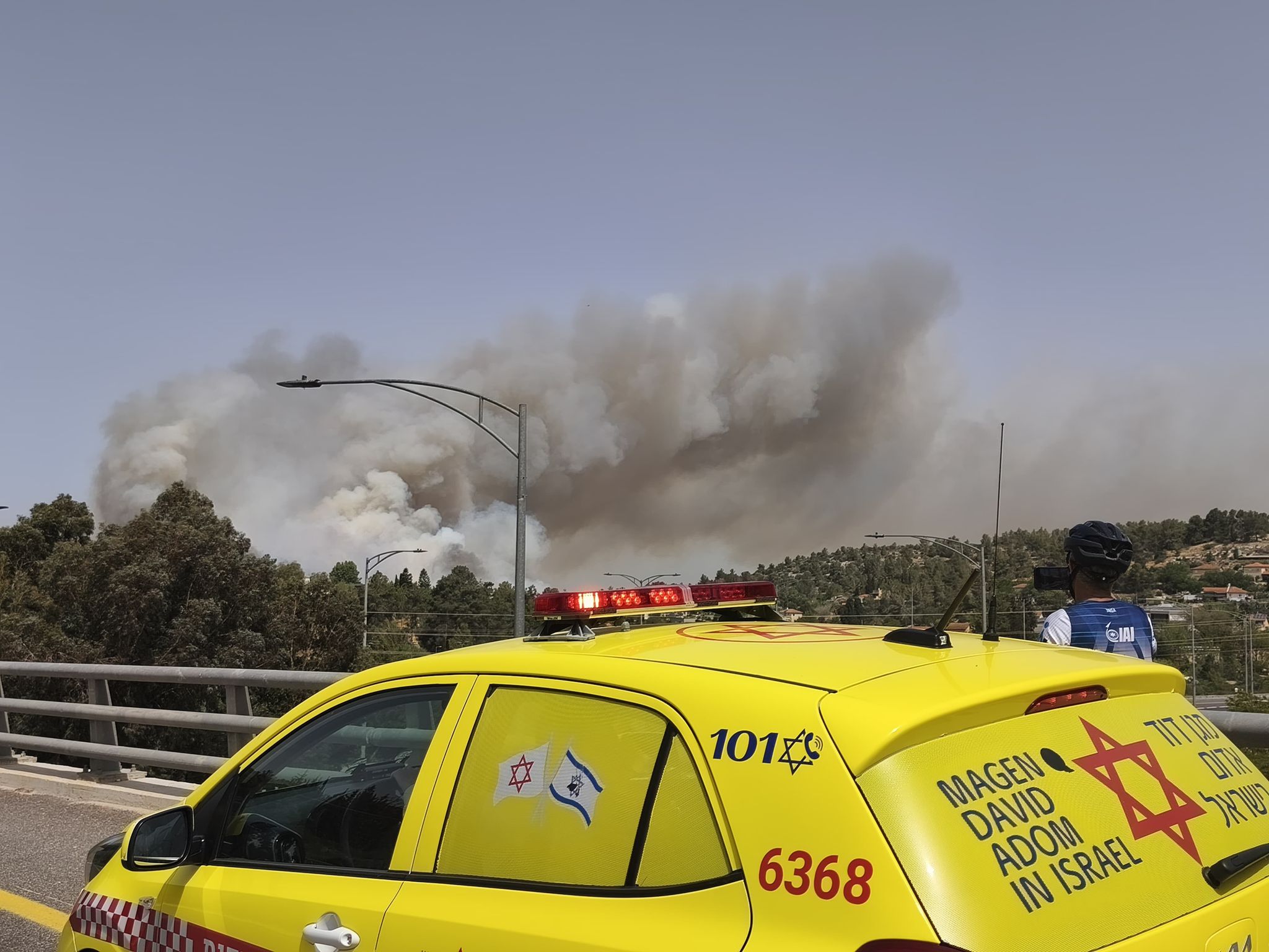 Schwere Waldbrände um Jerusalem, internationale Hilfe angefordert