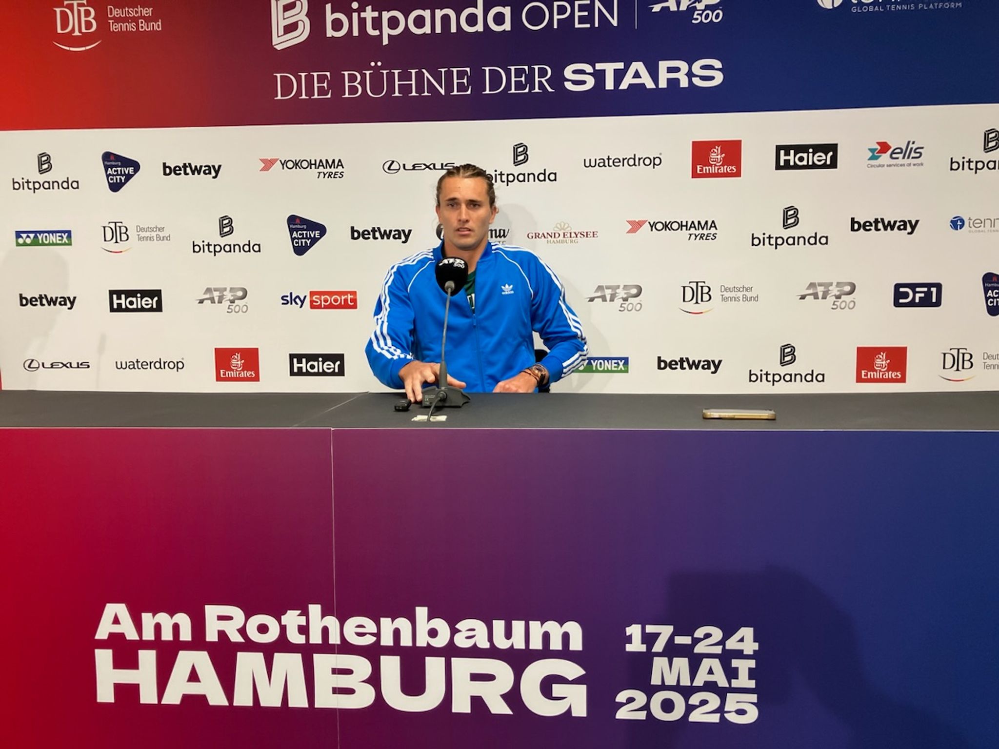 Alexander Zverev zeigt Herz für HSV