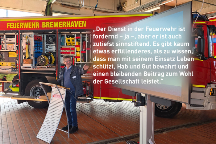Bremerhaven: Informationsveranstaltung „Dein Weg zur Feuerwehr“ eröffnet