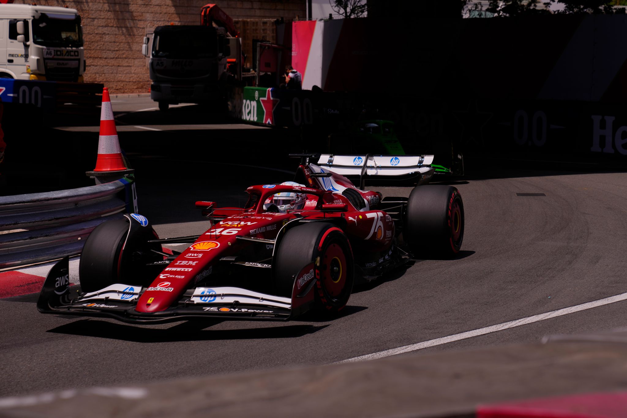Norris schnappt Leclerc Monaco-Pole weg