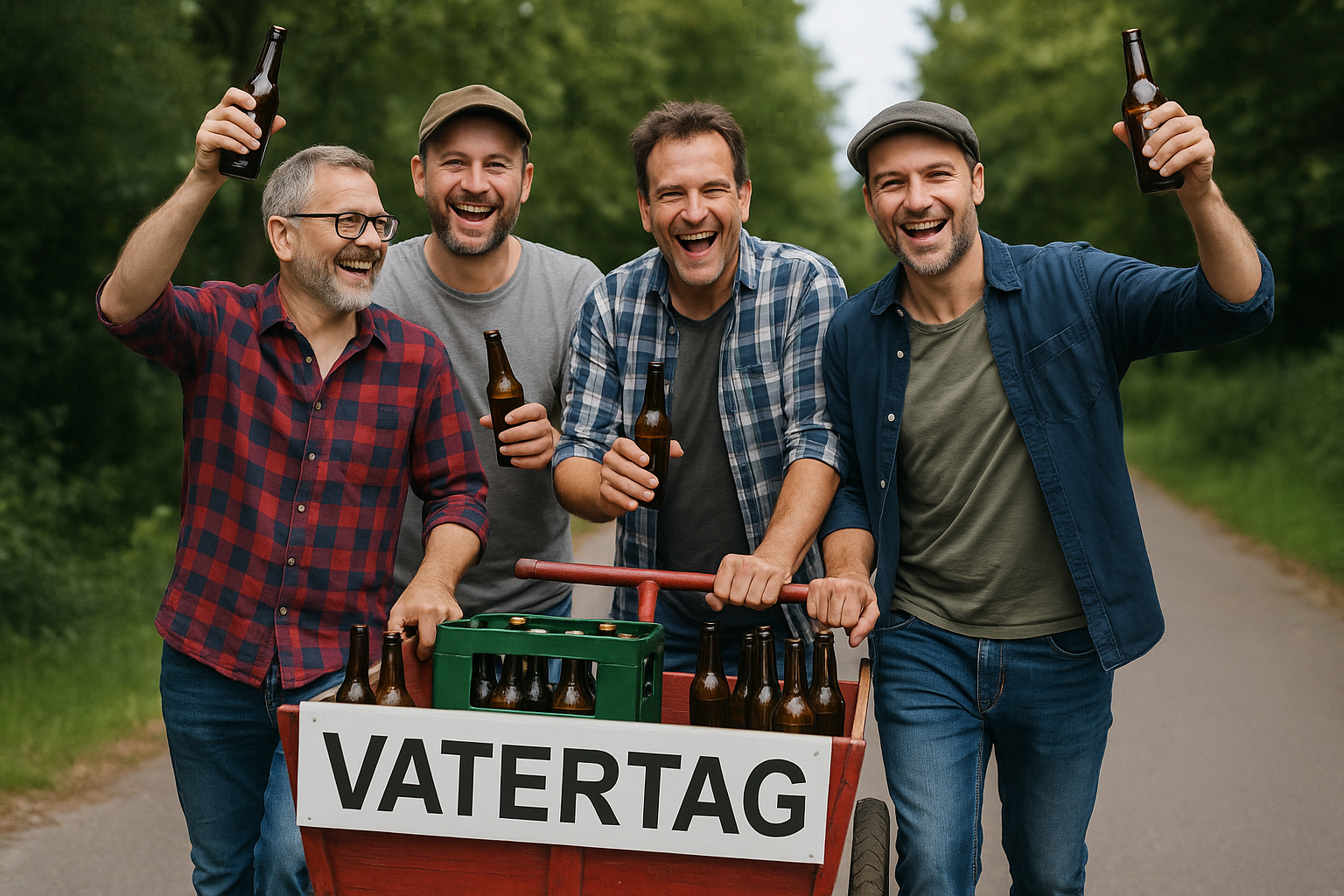 Vatertag in Deutschland: Ein Fest mit Tradition und Bollerwagen