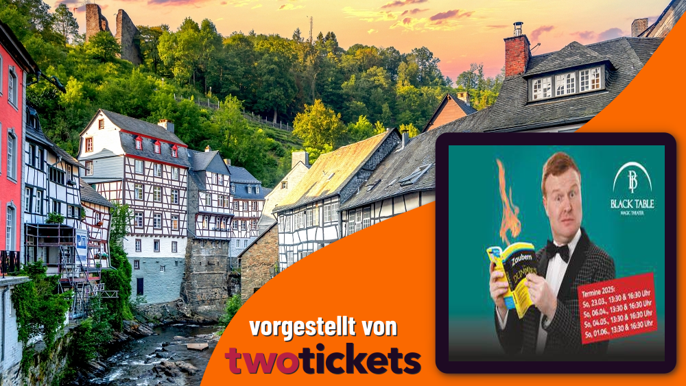 Comedy in Aachen am 01.06.25: Familien-Zauber-Show für Kinder und Erwachsene