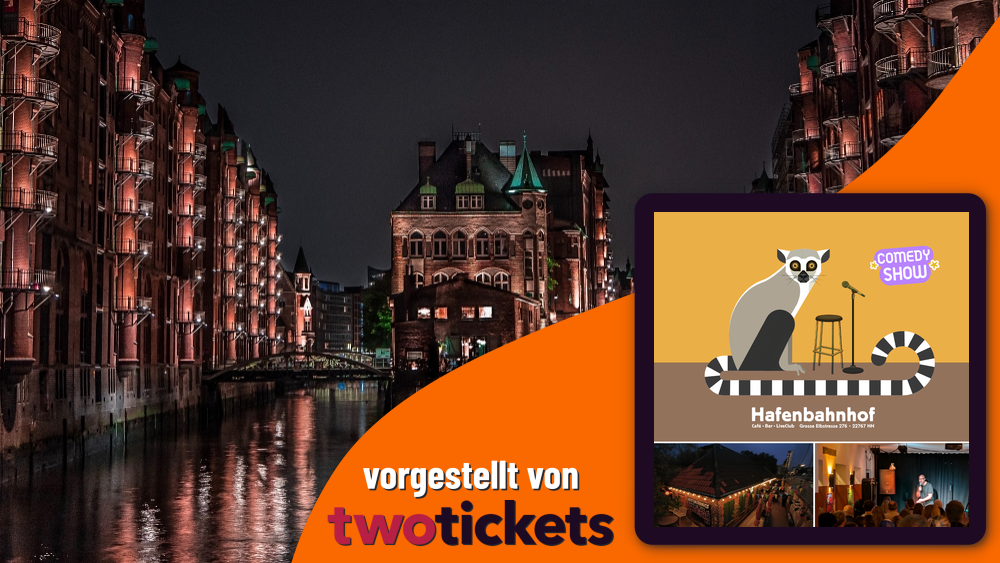 Comedy in Hamburg am 11.06.25: Stand-Up Comedy Show Hafenbahnhof Altona