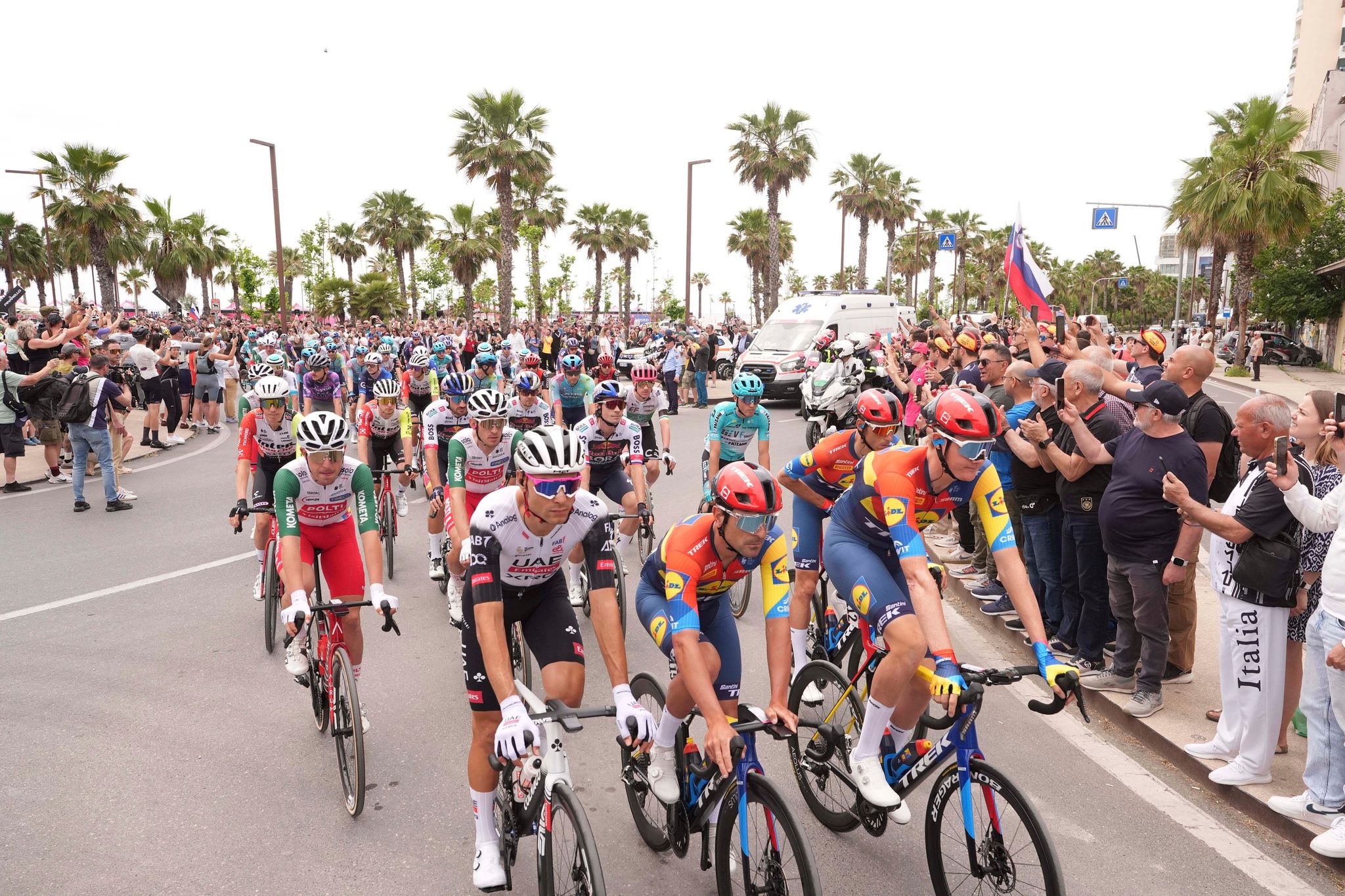 Ex-Weltmeister Mads Pedersen gewinnt Giro-Auftakt in Albanien