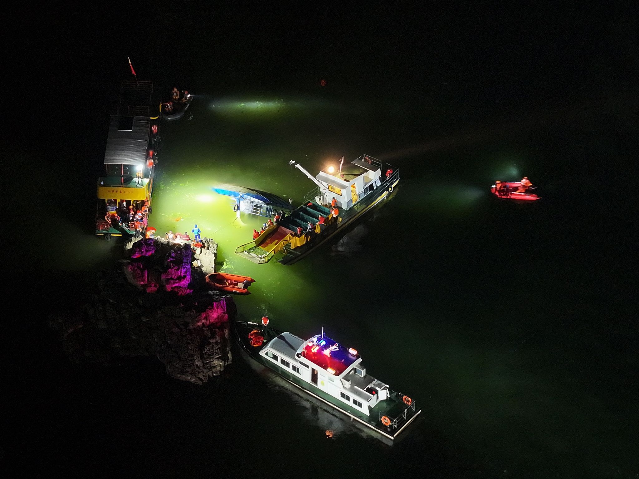 Touristenboot in China gekentert: Zehn Tote