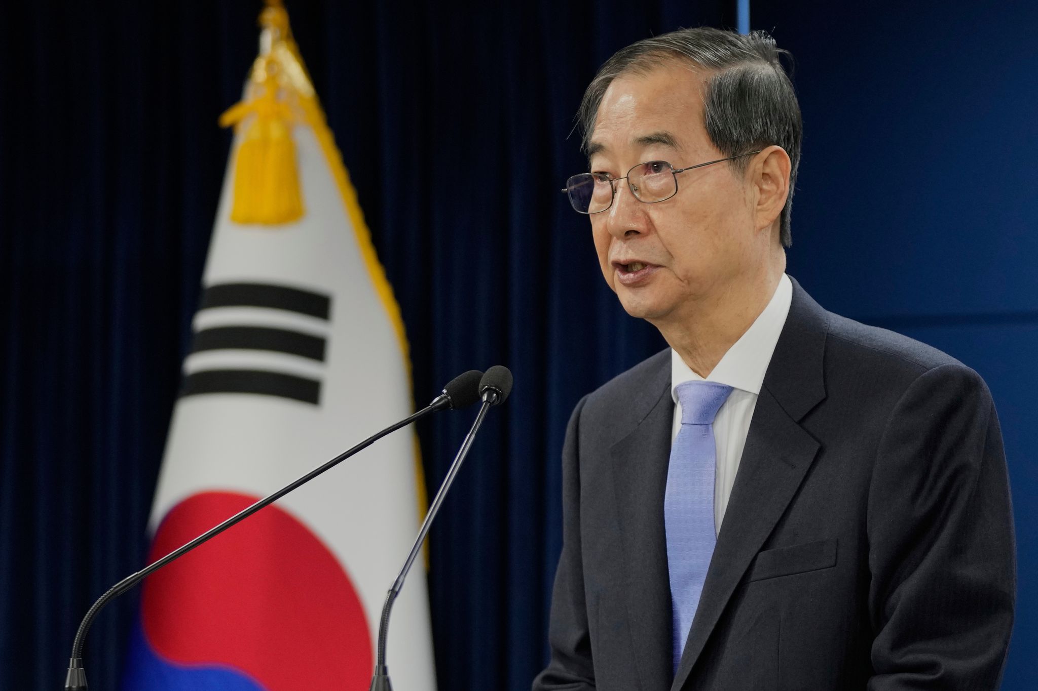 Präsidentschaftswahl in Südkorea: Übergangspräsident tritt zurück