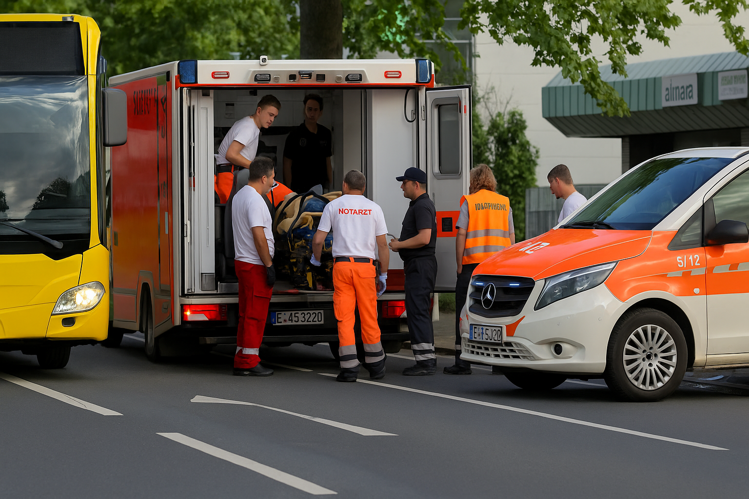 Essen: Senior (86) von Bus überrollt – Bein abgerissen!