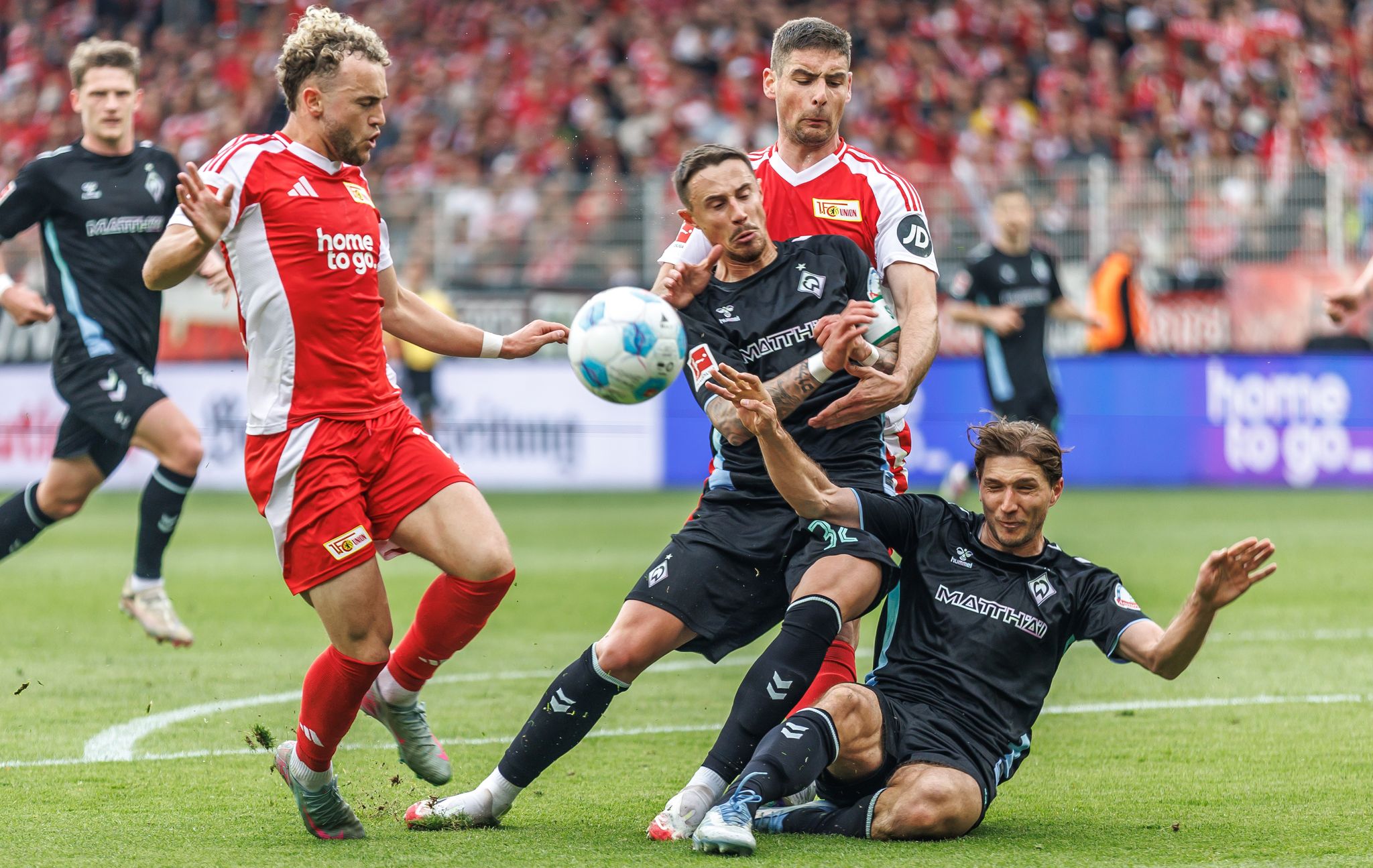 Werder Bremen verspielt Zwei-Tore-Vorsprung gegen Union Berlin