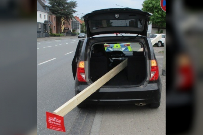 Flensburg: Unzureichende Ladungssicherung in Neumünster