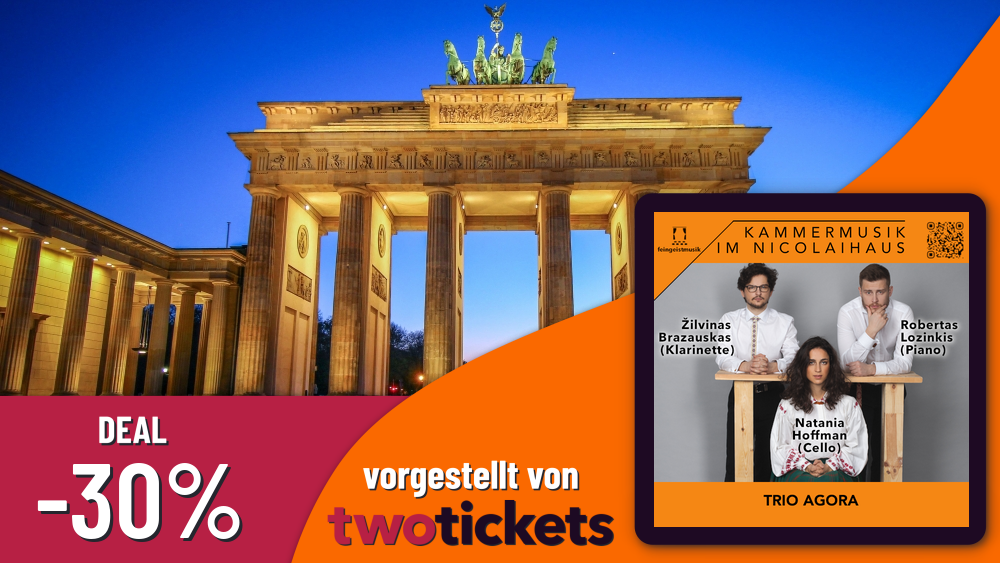 Klassische Konzerte in Berlin am 05.06.25: Letztes Konzert der Saison: TRIO AGORA
