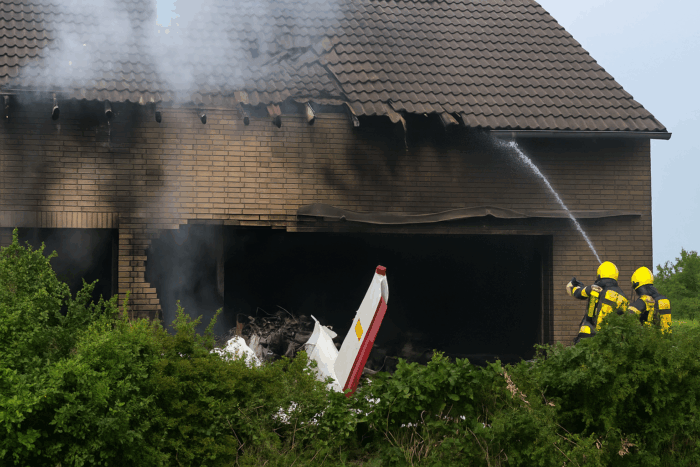 Kleinflugzeug Absturz NRW