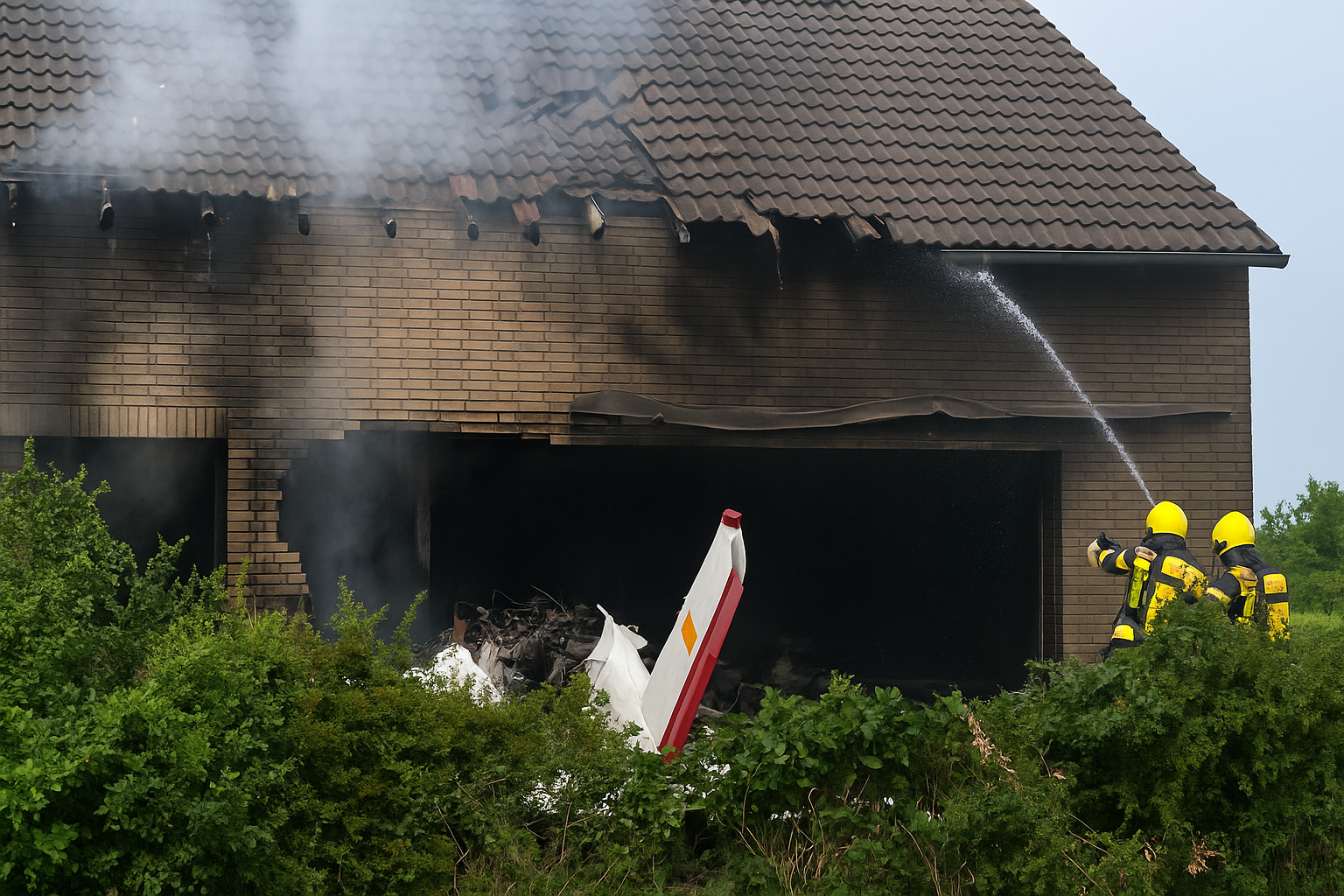 Kleinflugzeug Absturz NRW: Zwei Tote bei Unglück in Kleinenbroich