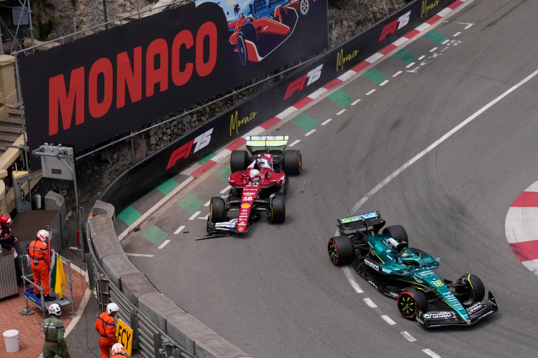 Leclerc bei Heimspiel in Monaco mit Unfall und Bestzeit