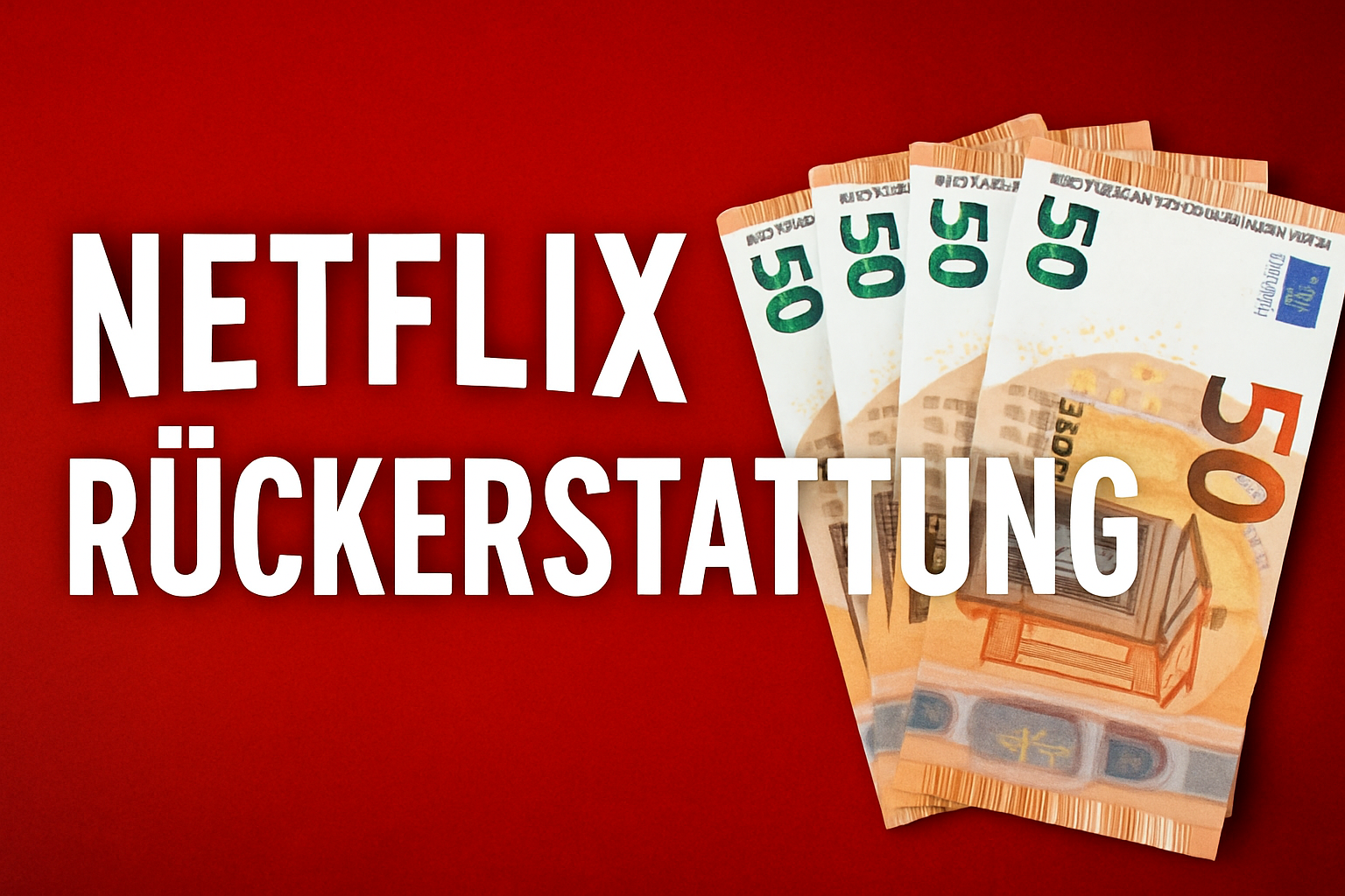 Netflix muss zahlen! So holen Sie sich bis zu 200 € zurück – Musterbrief kostenlos