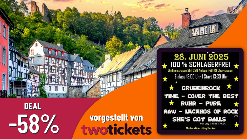 Rock & Metal in Oberhausen am 28.06.25: Oberhausen Rockt! 2025