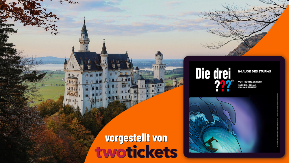 Theater in München am 26.06.25: Die drei ??? – Im Auge des Sturms