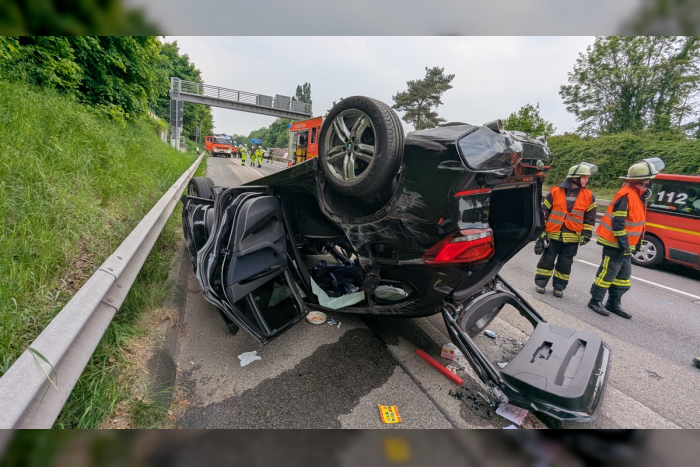 Köln: Verkehrsunfall auf der BAB565