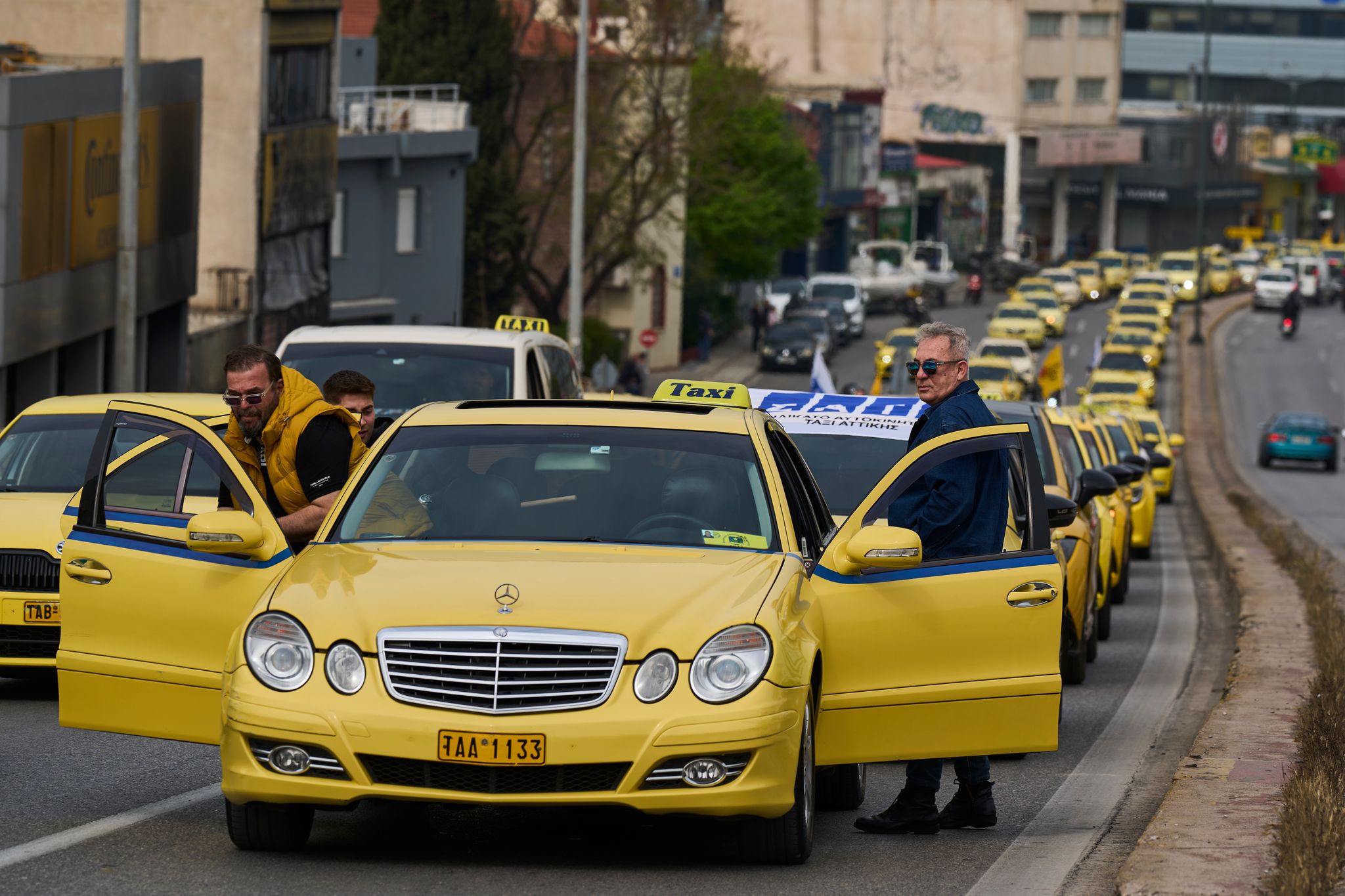 48-stündiger Taxi-Streik in Athen