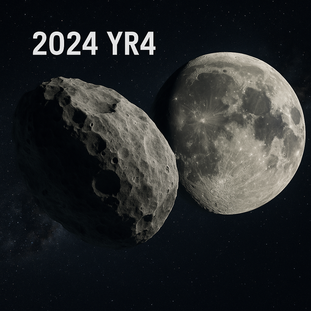 Asteroiden-Alarm: Einschlag auf dem Mond immer wahrscheinlicher – Datum steht fest