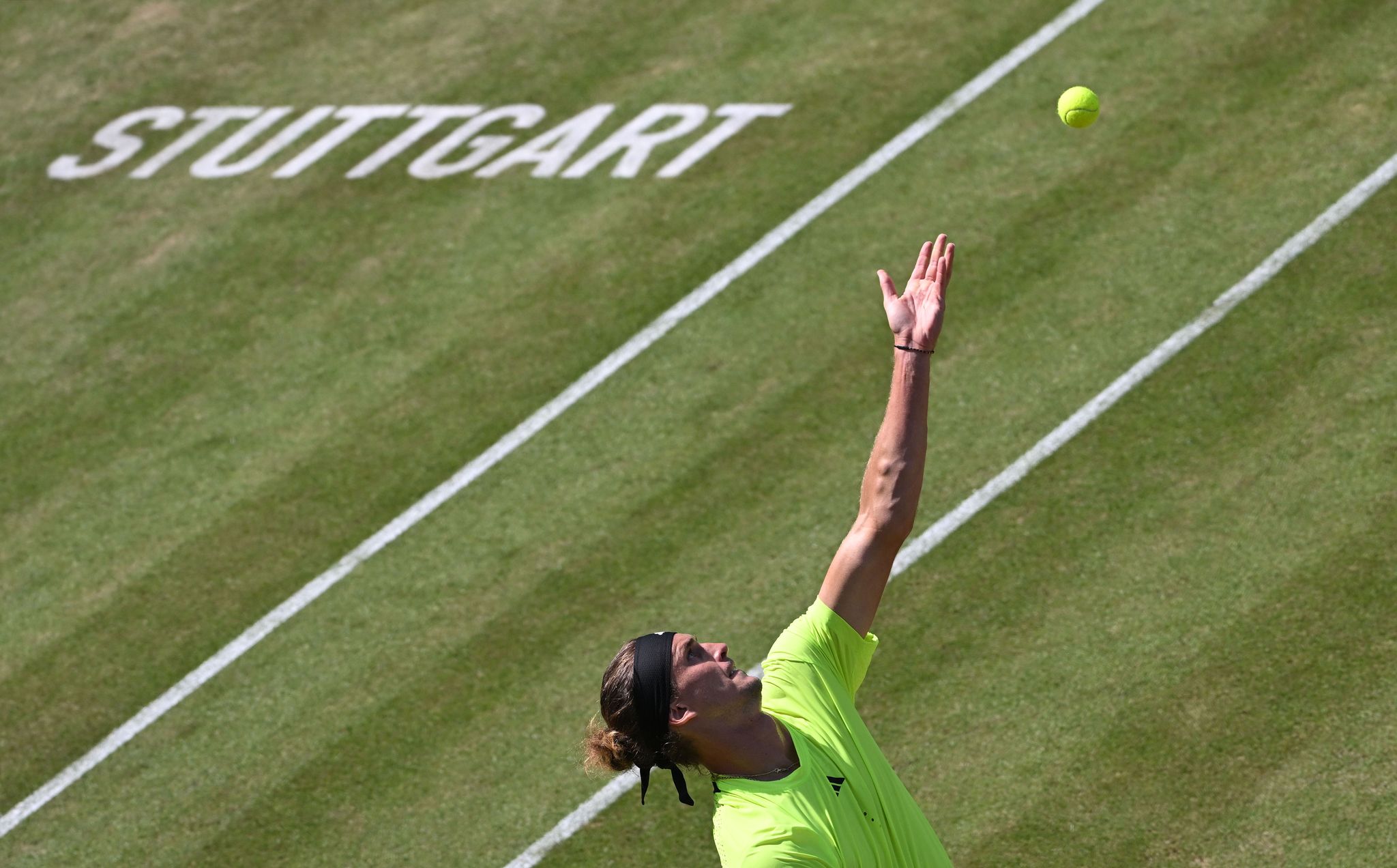 Alexander Zverev im Halbfinale von Stuttgart