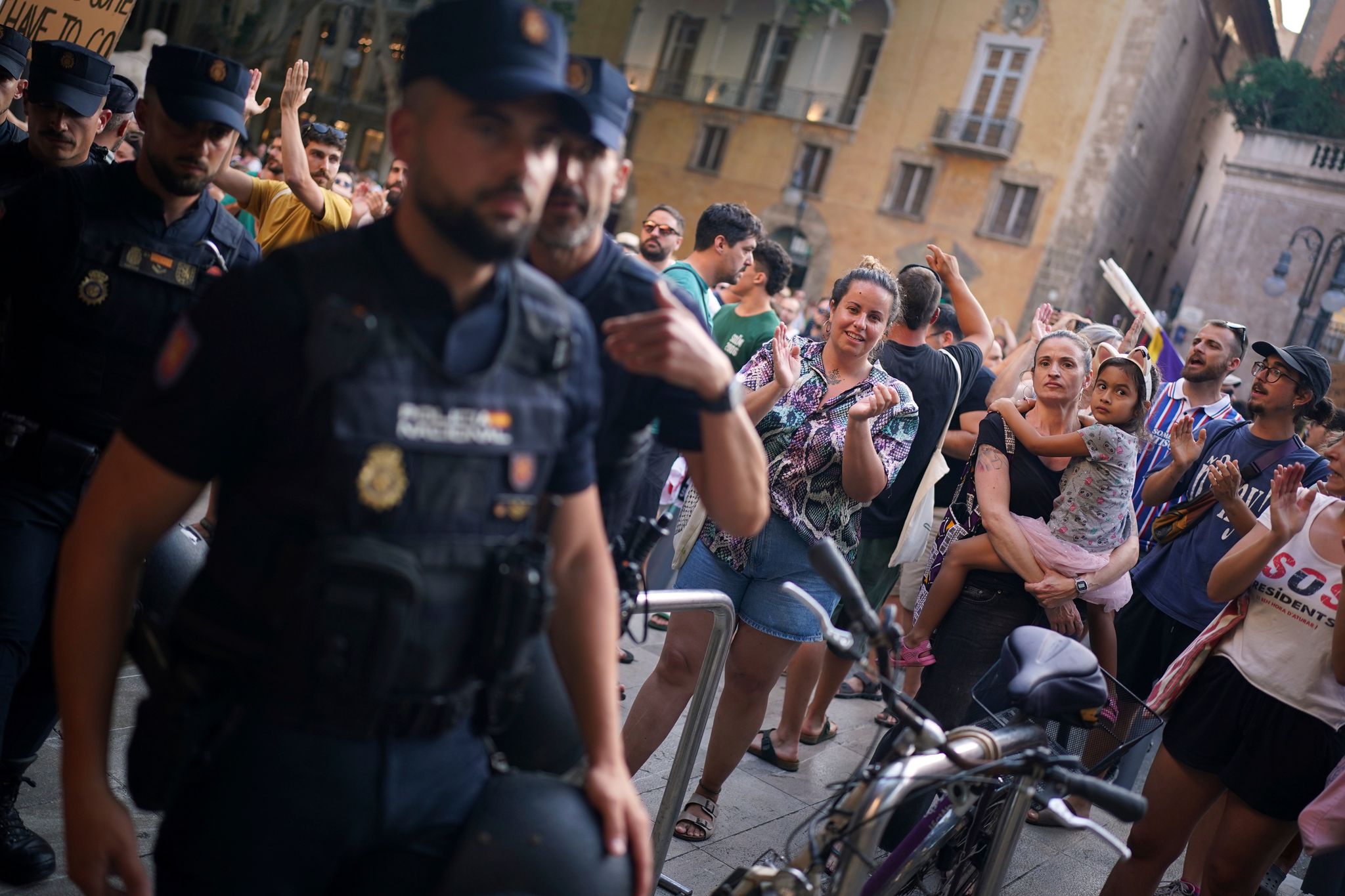 Erneut großer Protest gegen Massentourismus auf Mallorca