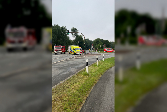 Spaden: Rettung nach Seitenaufprall