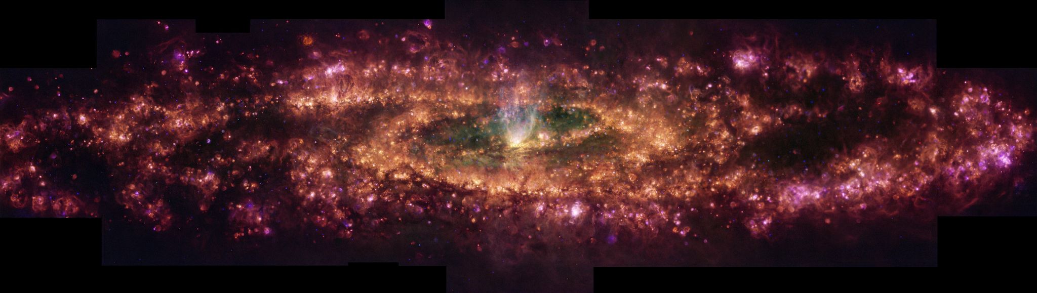 Wie gemalt mit Tausend Farben: Bild zeigt Galaxie-Details