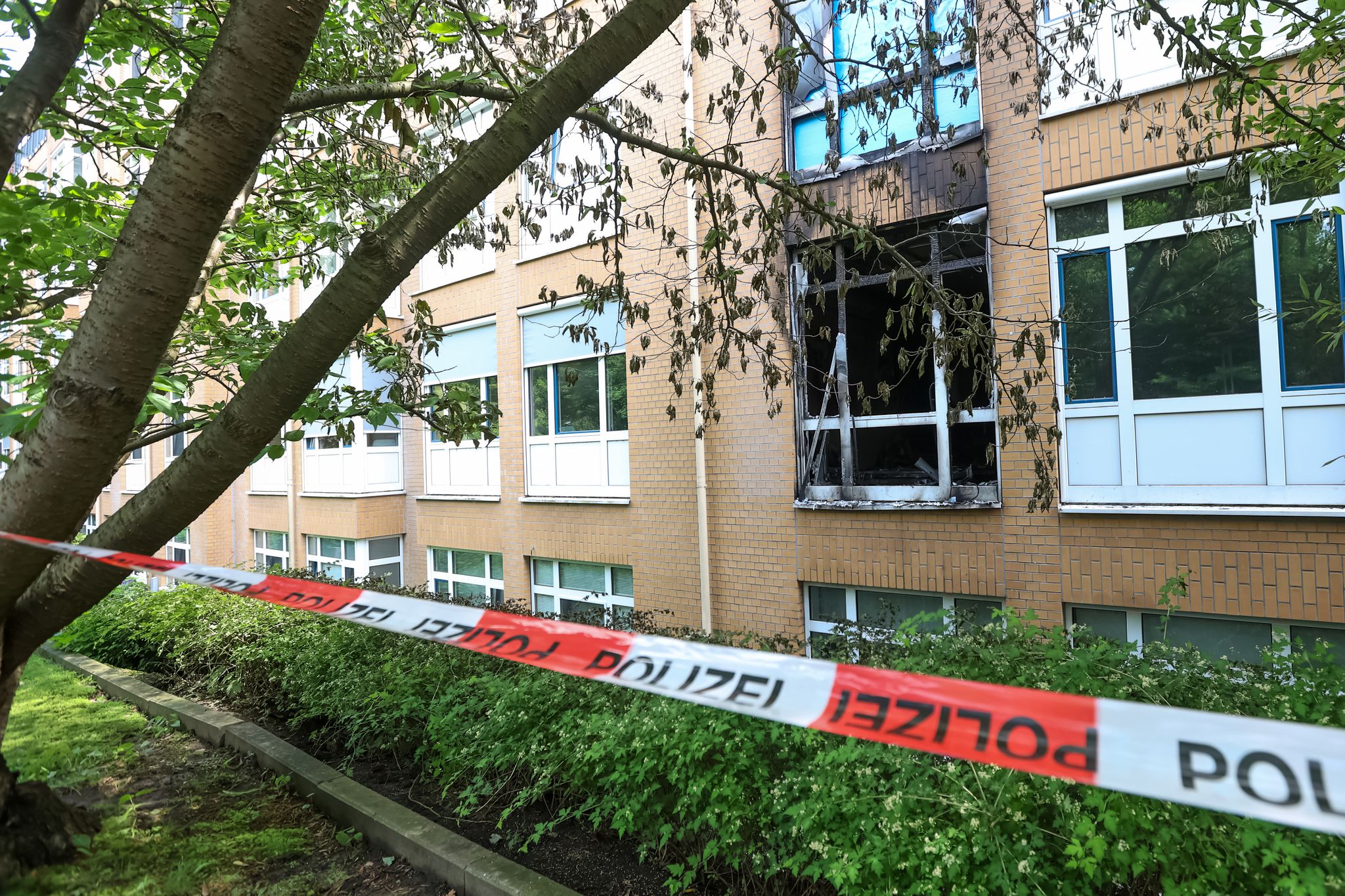 Brand im Hamburger Krankenhaus: Patient festgenommen