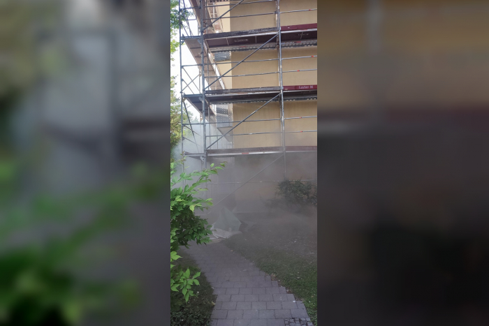 Petershausen: Brand in der Altstadt