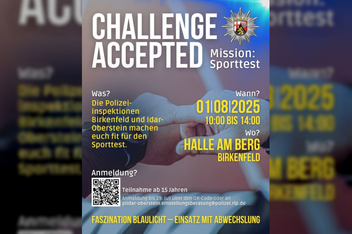 Idar-Oberstein: Polizei bietet Sporttest an