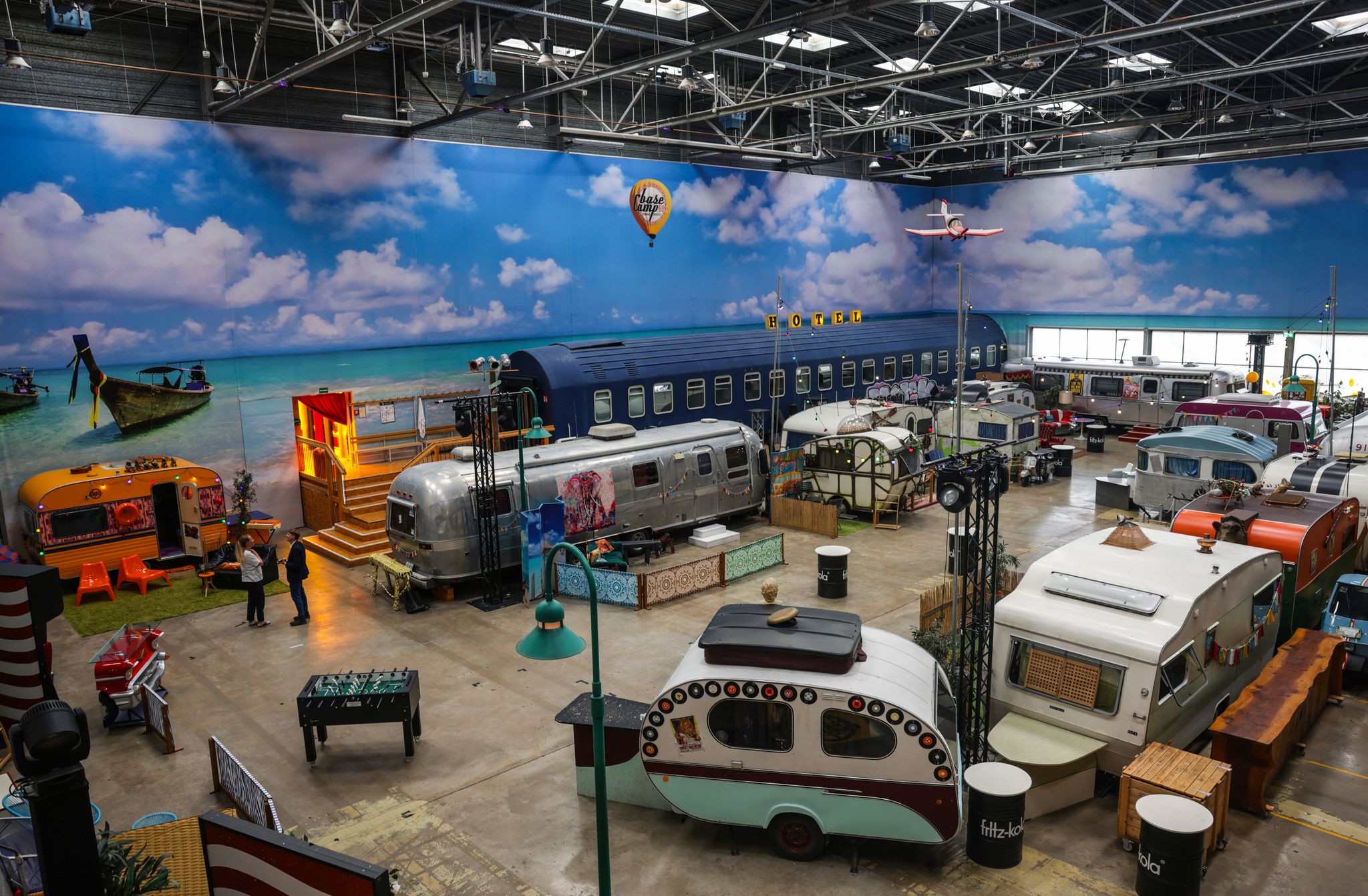 Indoor-Camping in Deutschland: Authentisches Campen ohne nass zu werden