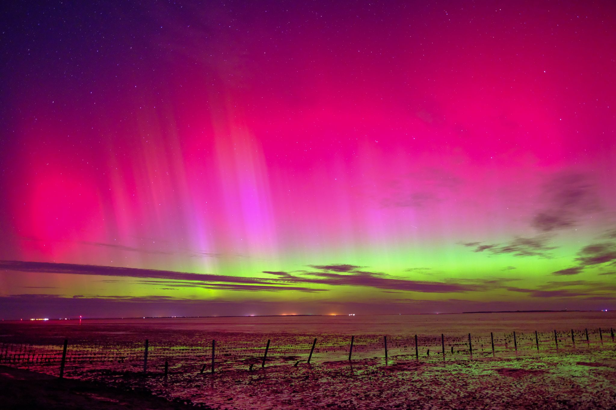 Deutschlandweit Polarlichter möglich