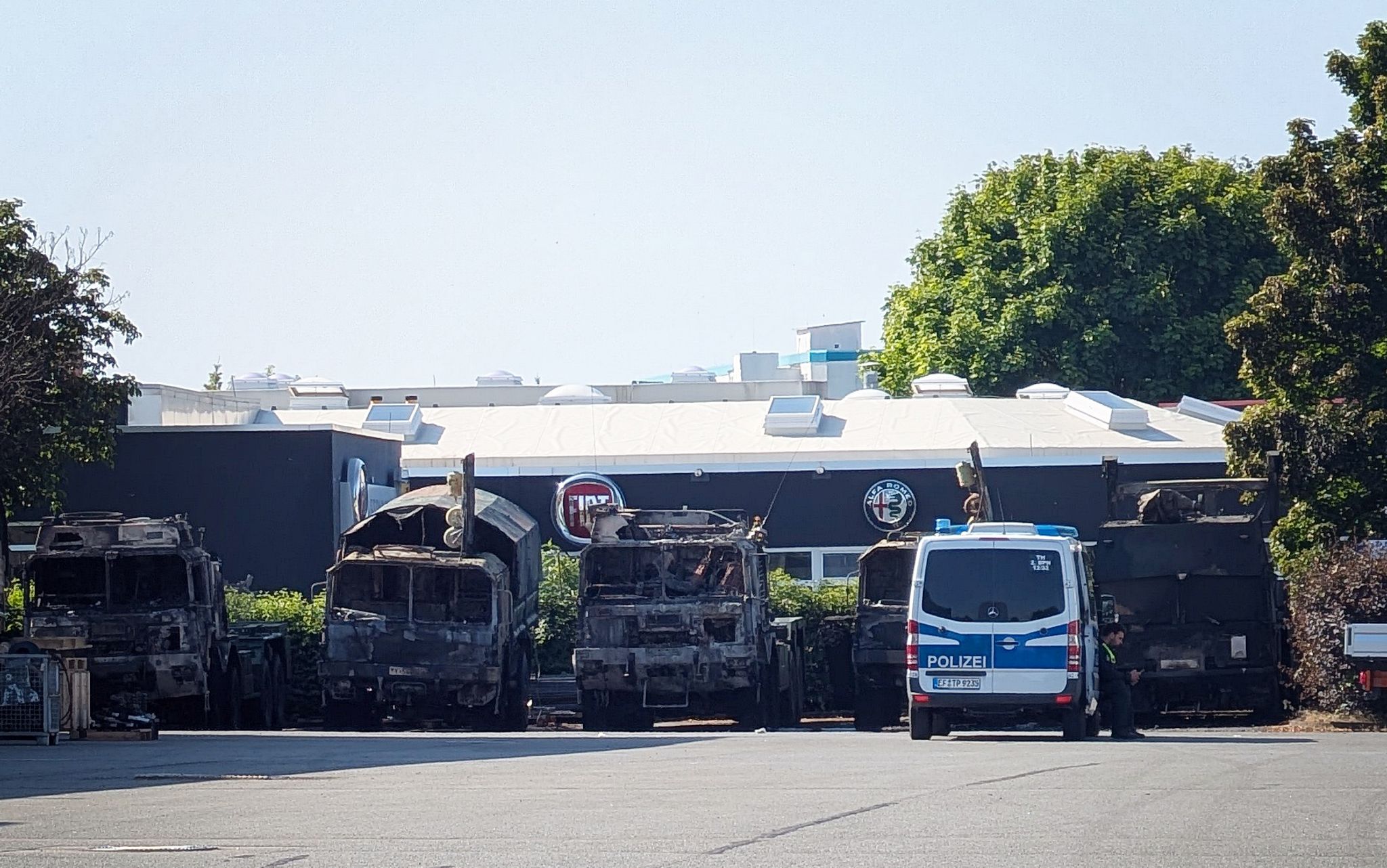 Brandanschlag auf Bundeswehr-Lkw – Ermittlungen zu Russland