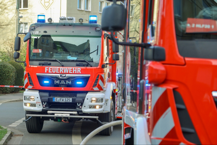 Essen: Brand in Küche, schnelle Reaktion verhindert Ausbreitung