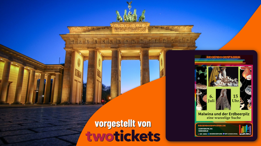 Theater, Shows & Comedy in Berlin am 06.07.25: „Malwina und der Erdbeerpilz – eine wurzelige Suche“