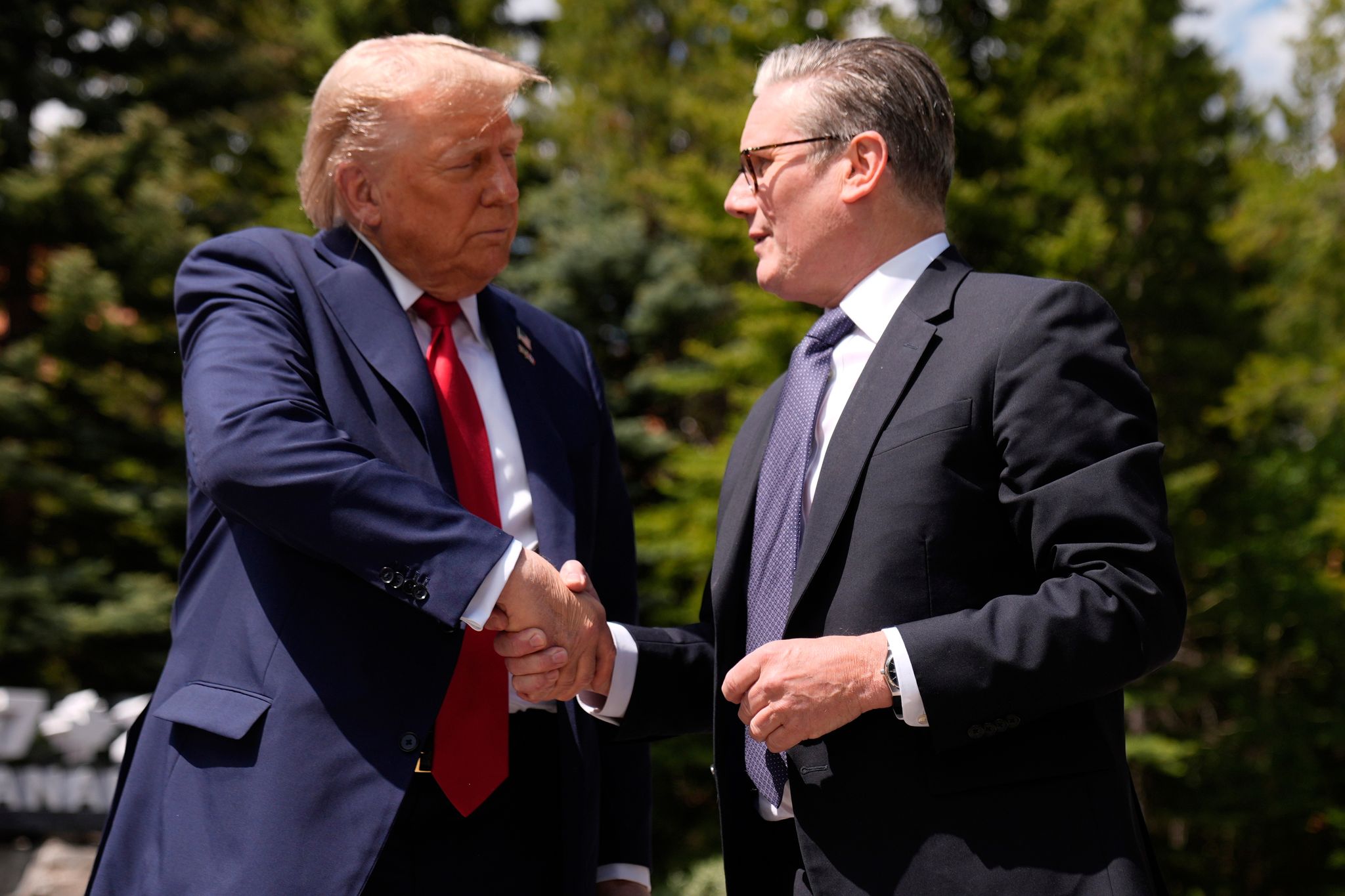 USA und Großbritannien unterzeichnen Handelspakt auf G7-Gipfel