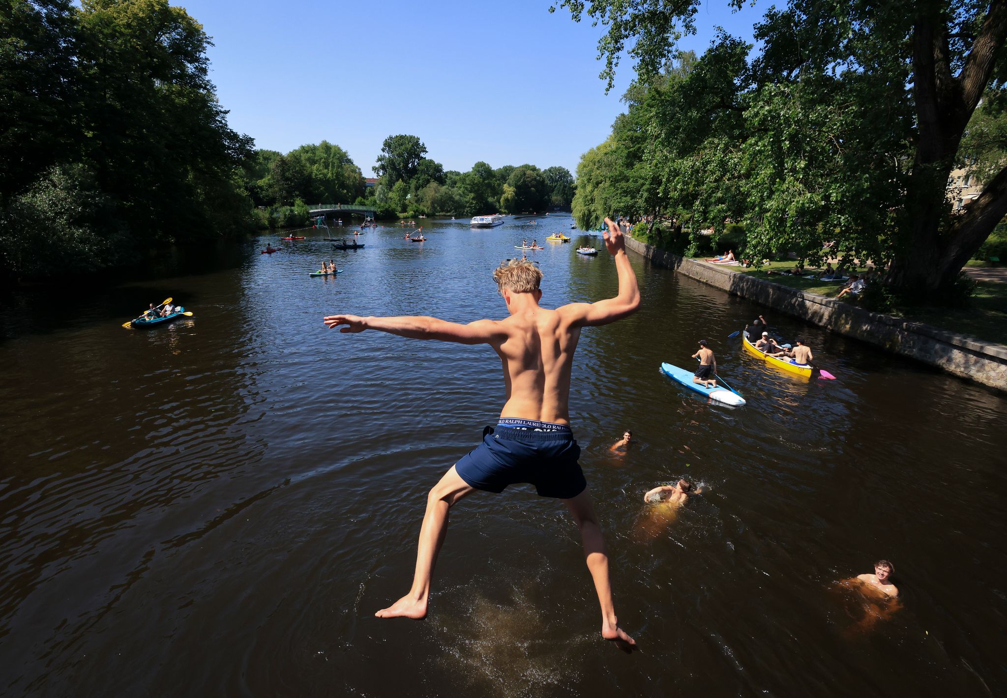 Höchste Temperatur des Tages in Baden-Württemberg gemessen