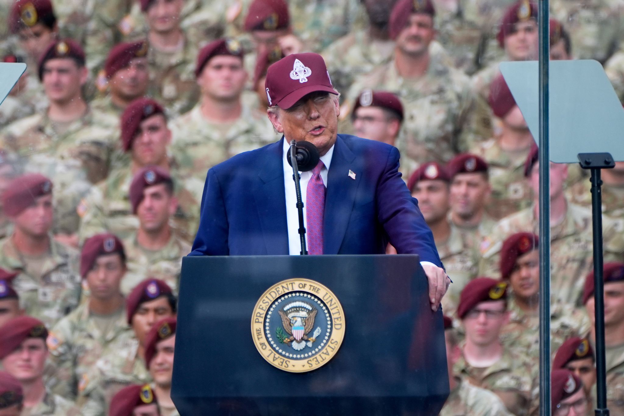 «Sie zerstören dich»: Trump beschwört Stärke des US-Militärs
