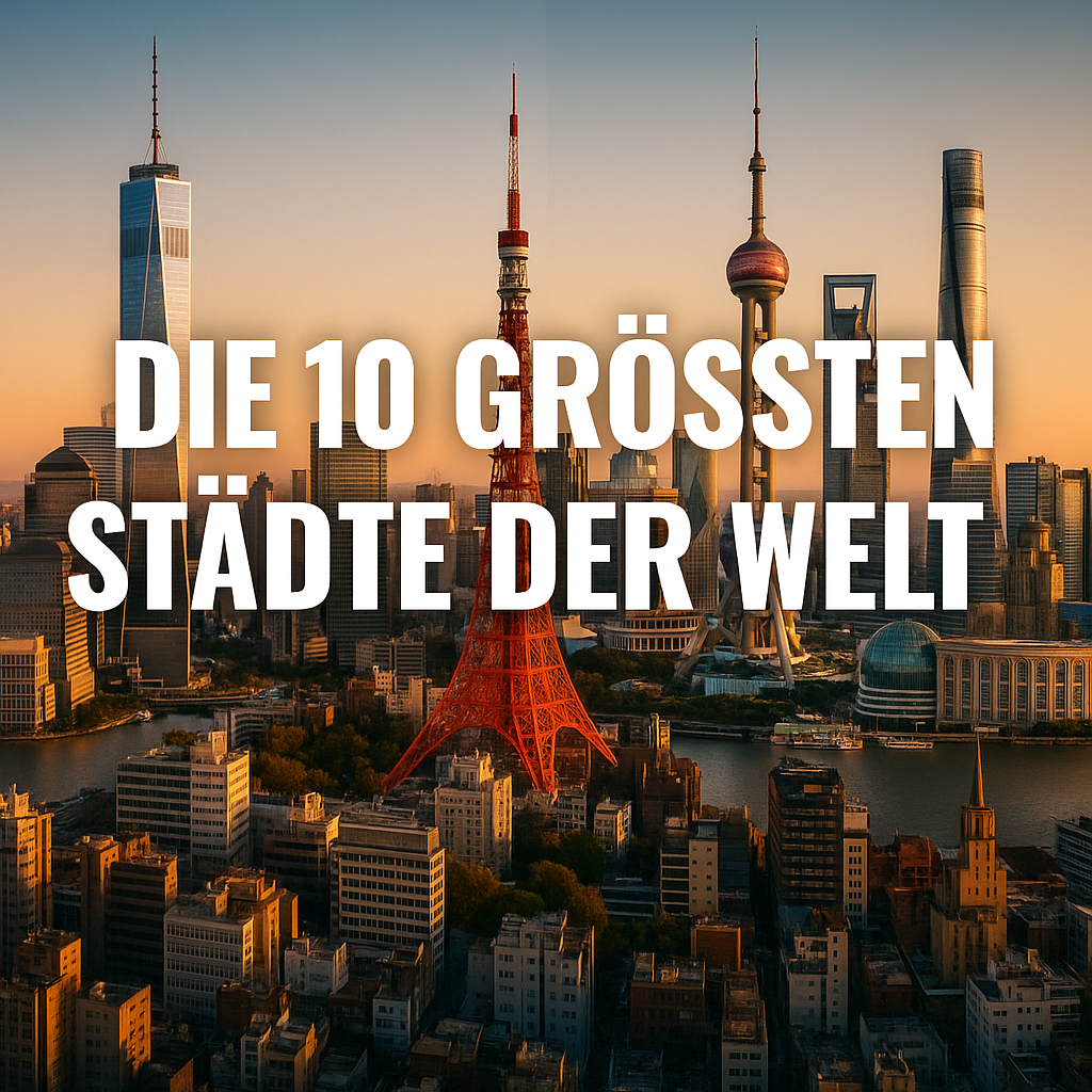 Weltweit explodierende Megastädte: Hier ist die Top 10 der größten Städte der Welt