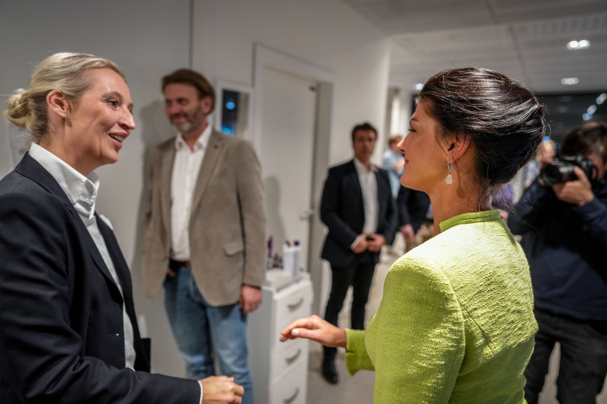 Offen für politische Gespräche: Wagenknecht zeigt sich gesprächsbereit mit AfD