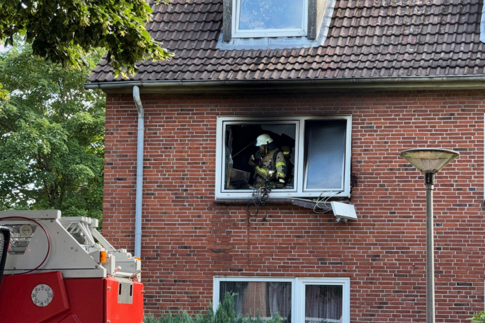 Elmshorn: Brand in Bad Bramstedt
