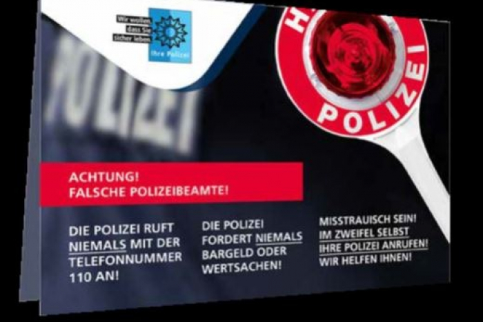 Maikammer: Warnmeldung der Polizei zu Schockanrufen