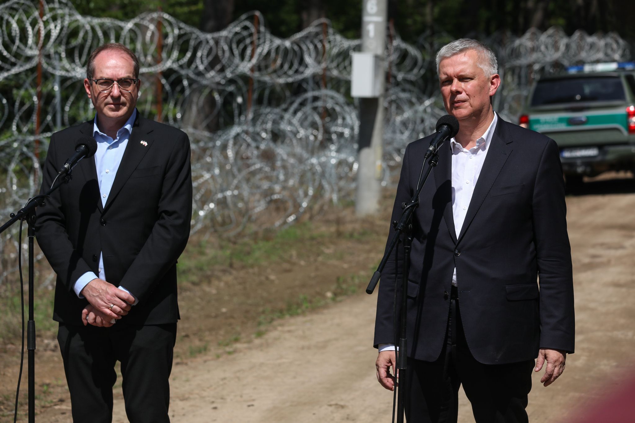 «Migration als Waffe»: Dobrindt zu Besuch in Polen