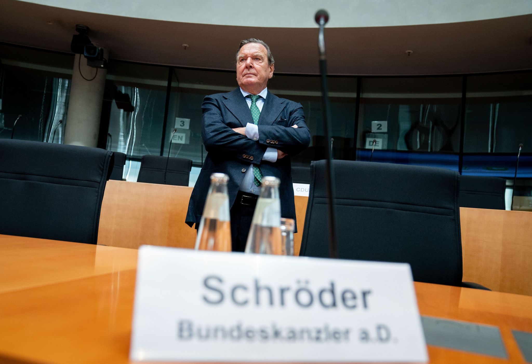 Gerhard Schröder vor Untersuchungsausschuss per Videoschalte bereit