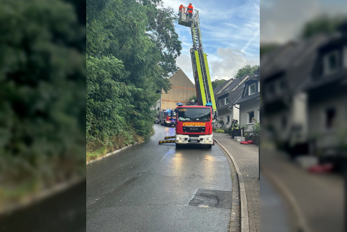 Wetter: Feuerwehr im Einsatz am Sonntagabend und in der Nacht